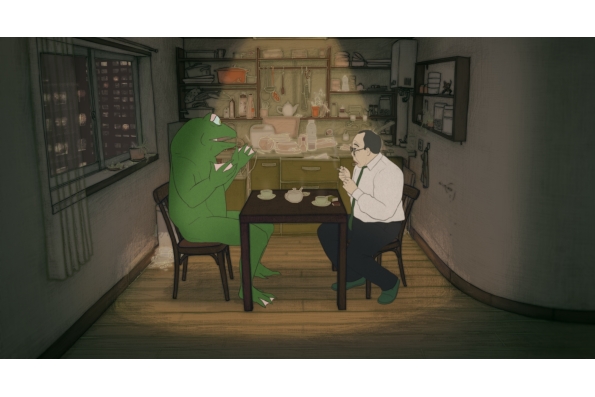 A scene from BLIND WILLOW, SLEEPING WOMAN. A Zeitgeist Films release in association with Kino Lorber.